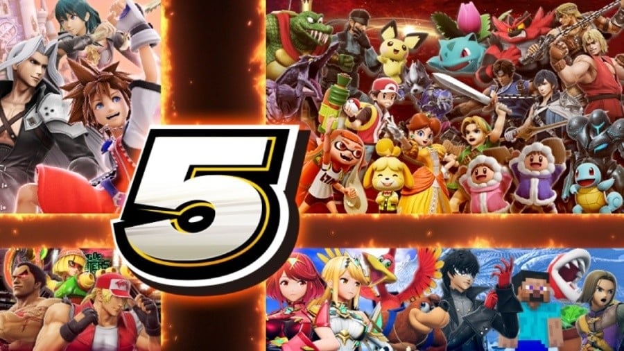 Celebraci N Del 5to Aniversario De Super Smash Bros Ultimate Y   Smash 